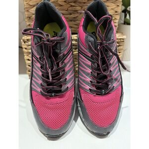 Fila Athletic Running Shoes Pink Gray Lightweight Comfort Sneakers‎